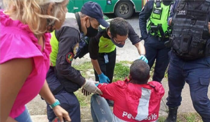Repartidor de PedidosYa fue robado