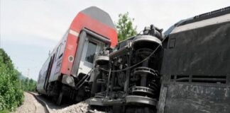 descarrilar un tren en Alemania
