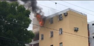 Controlado incendio edificio Barquisimeto