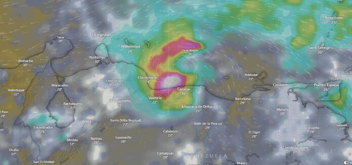 tormenta tropical Bonnie- ciclón en Venezuela