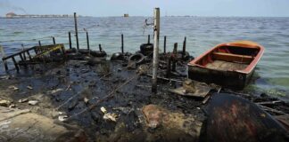 Lago de Maracaibo derrame de petróleo