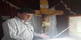 ataúd con luces led en Guárico