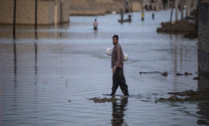inundaciones en el sur de Irán
