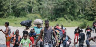 migrantes venezolanos selva del Darién
