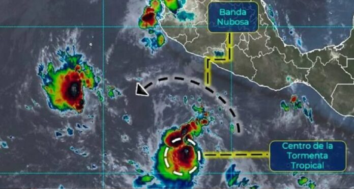 tormenta tropical Frank