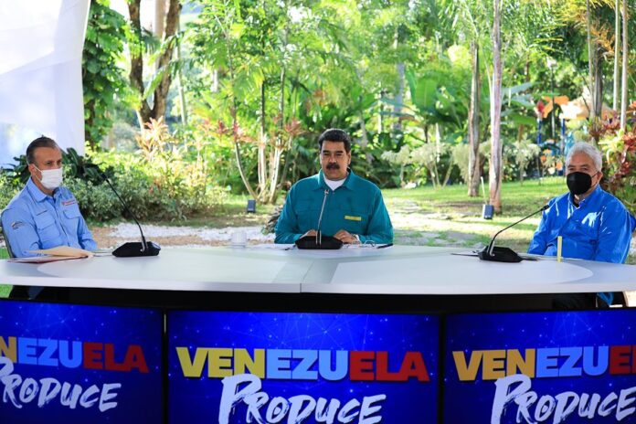 Maduro afirma producción de alimentos a más del 80 %