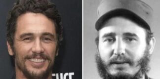 James Franco y Fidel Castro