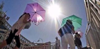 Ola de calor en China