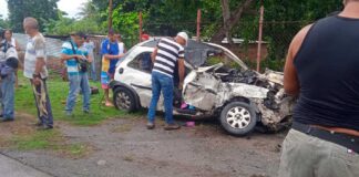 accidente de tránsito en Güigüe