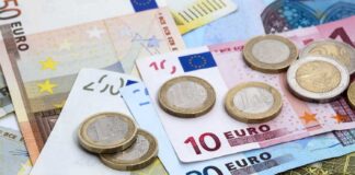 euro cae al mínimo