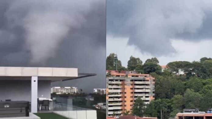 Tornado en Caracas