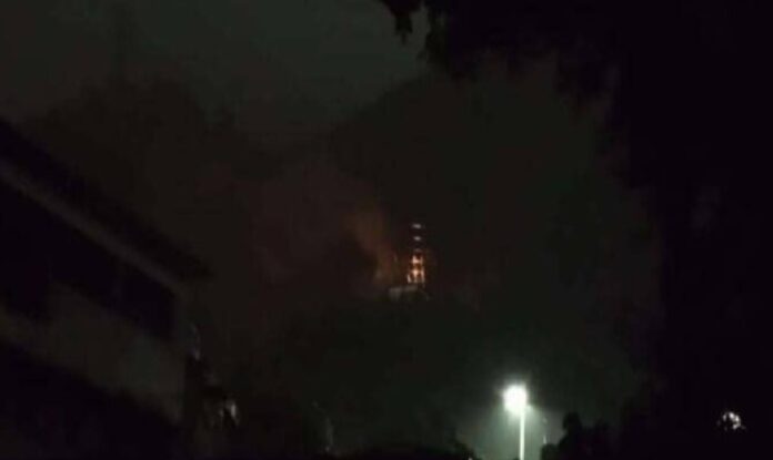 Explosión eléctrica El Ávila