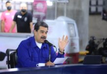 Maduro afirma producción del 80% en alimentos