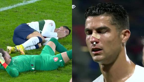 Crostiano Ronaldo recibió golpe