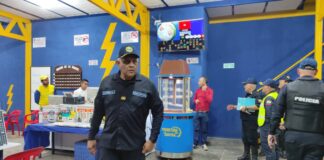 Cerrado Bingo clandestino en Mercado Mayorista de Táriba