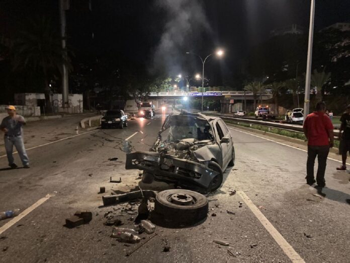 Accidente de tránsito en Francisco Fajardo