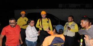 incidencias fuertes lluvias en Naguanagua