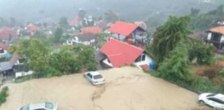 inundaciones en La Colonia Tovar