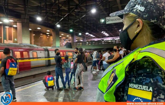 delincuentes Metro de Caracas
