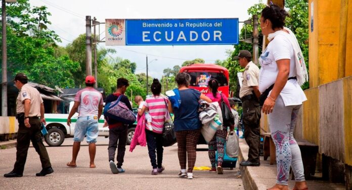 venezolanos fueron regularizados en Ecuador