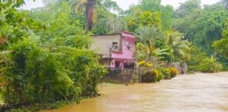 viviendas inundadas en Monagas