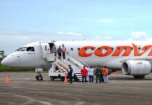 suspenden vuelos de Conviasa Colombia