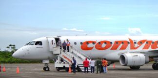 suspenden vuelos de Conviasa Colombia