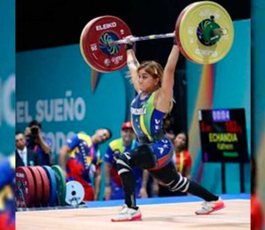 Katherine Echandía medalla de oro