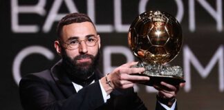 Karim Benzema ganó el Balón de Oro 2022