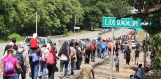 Regreso de migrantes venezolanos