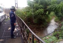 Bomberos de Guacara monitorean ríos