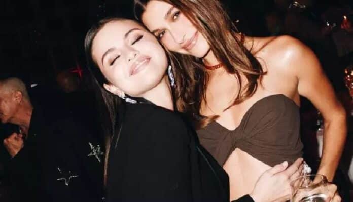 Selena Gómez y Hailey Bieber