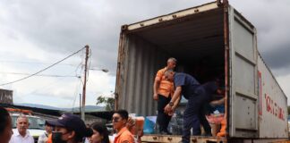 Gobernación del Táchira envió 32 toneladas de productos a damnificados de Aragua