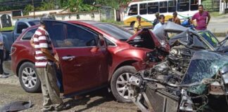 accidente de tránsito en Barinas