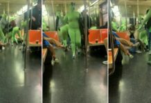 Mujeres extraterrestres roban en el Metro de Nueva York