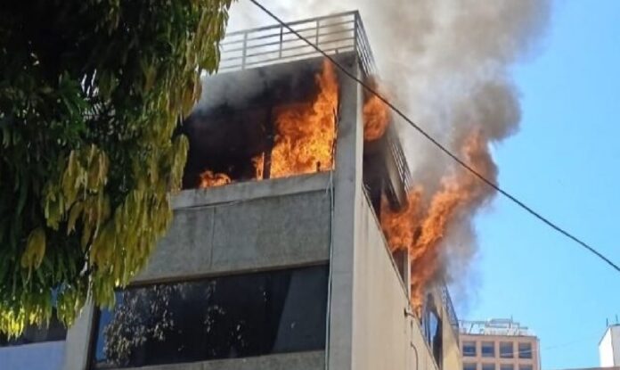 incendio apartamento Chacao