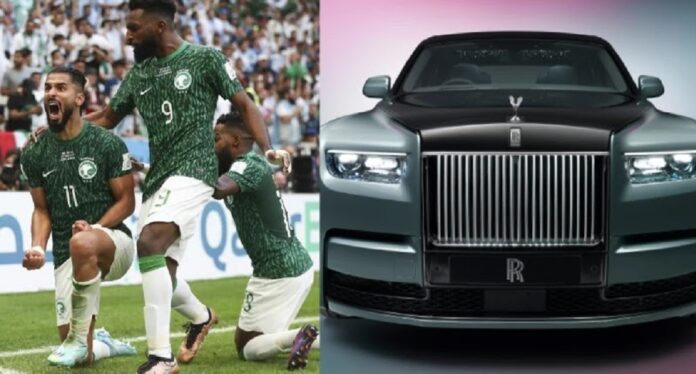 ¡De lujo! Un Rolls Royce para cada jugador de Arabia Saudita por ganarle a Argentina