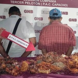 Desmantelada banda dedicada al contrabando de material estratégico en Táchira 