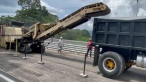 65% de avance presentan trabajos en puente sobre El Chururú, zona sur del Táchira 