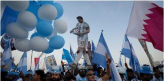 Hinchas «falsos» intentan dar ambiente al Mundial Qatar