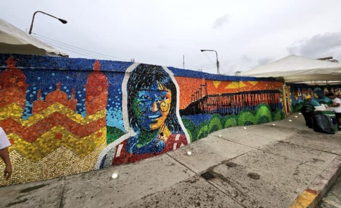 mural Virgen de Chiquinquirá