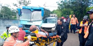 Táchira: Un fallecido y varios lesionados en accidente