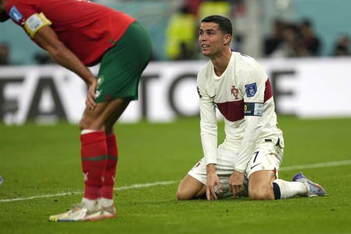 Dolorosa despedida de Cristiano del Mundial Qatar