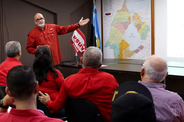 Francisco Ameliach lidera fortalecimiento del PSUV en Zulia