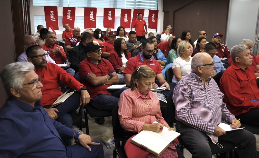 Francisco Ameliach lidera fortalecimiento del PSUV en Zulia