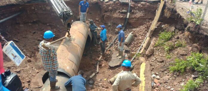 8 municipios del Táchira sin agua por ruptura de tubo matriz