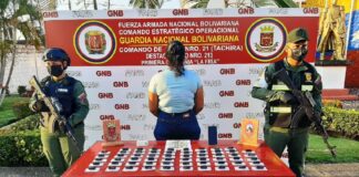 Táchira: Detenida en aeropuerto de La Fría con más de 50 dediles en su estómago