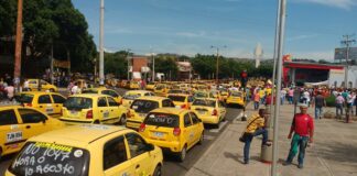 Taxistas de Cúcuta anuncian paro y bloqueo de vías para este jueves 26