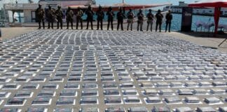 Sucre: Incautaron más de una tonelada de droga que iba a Europa