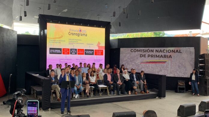Oposición venezolana anunció fecha de elecciones primarias